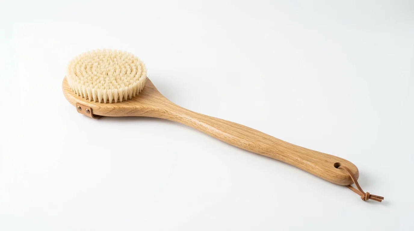 Sikat punggung mandi membantu membersihkan area tubuh yang sulit dijangkau oleh tangan
