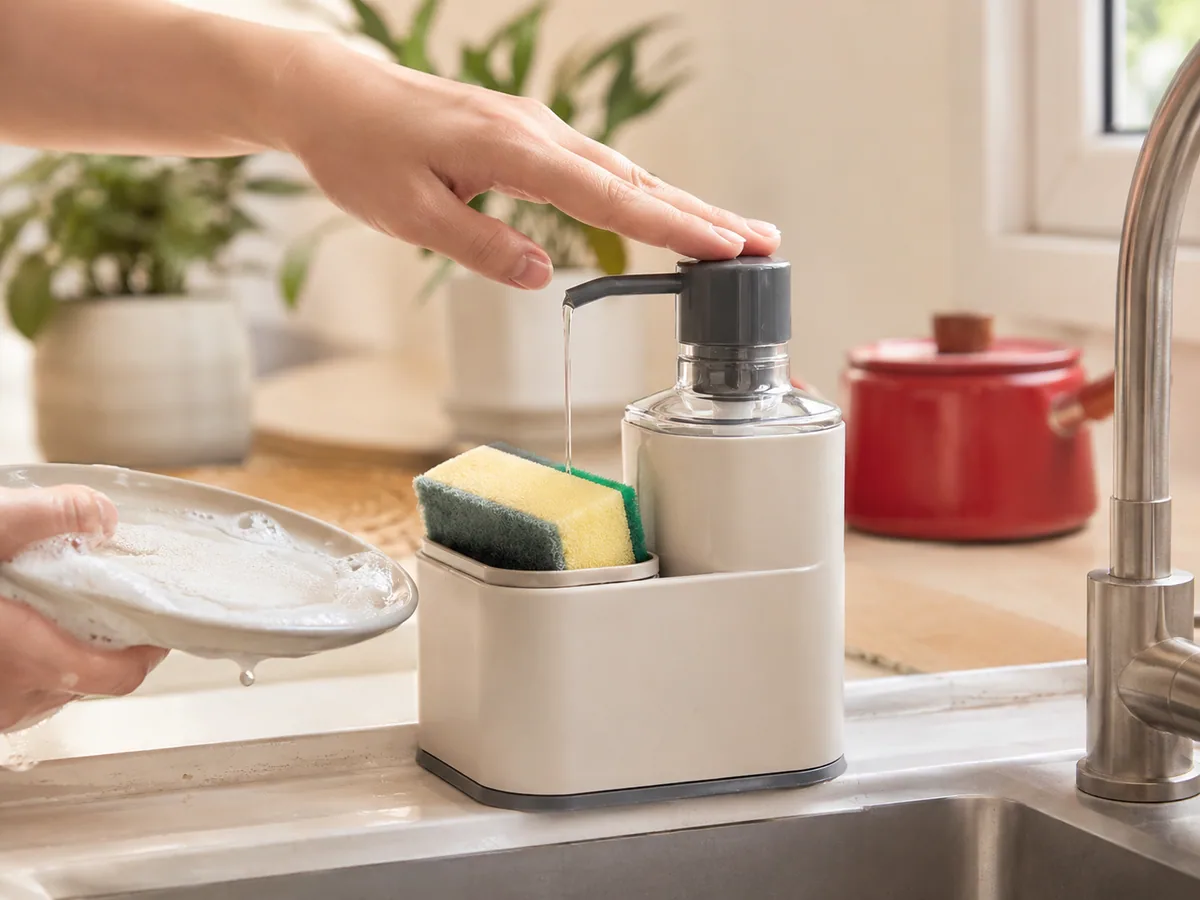 Cara Kerja Soap Dispenser 2 in 1