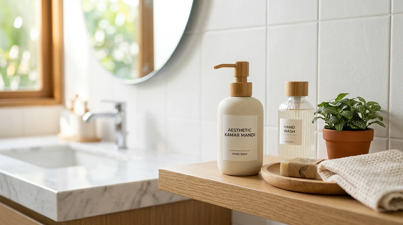 Soap Dispenser Aesthetic untuk Dekorasi Kamar Mandi