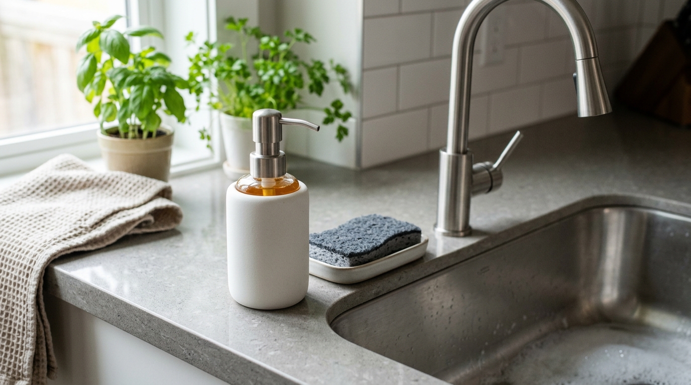 Soap Dispenser Dapur: Rekomendasi & Tips Penempatan