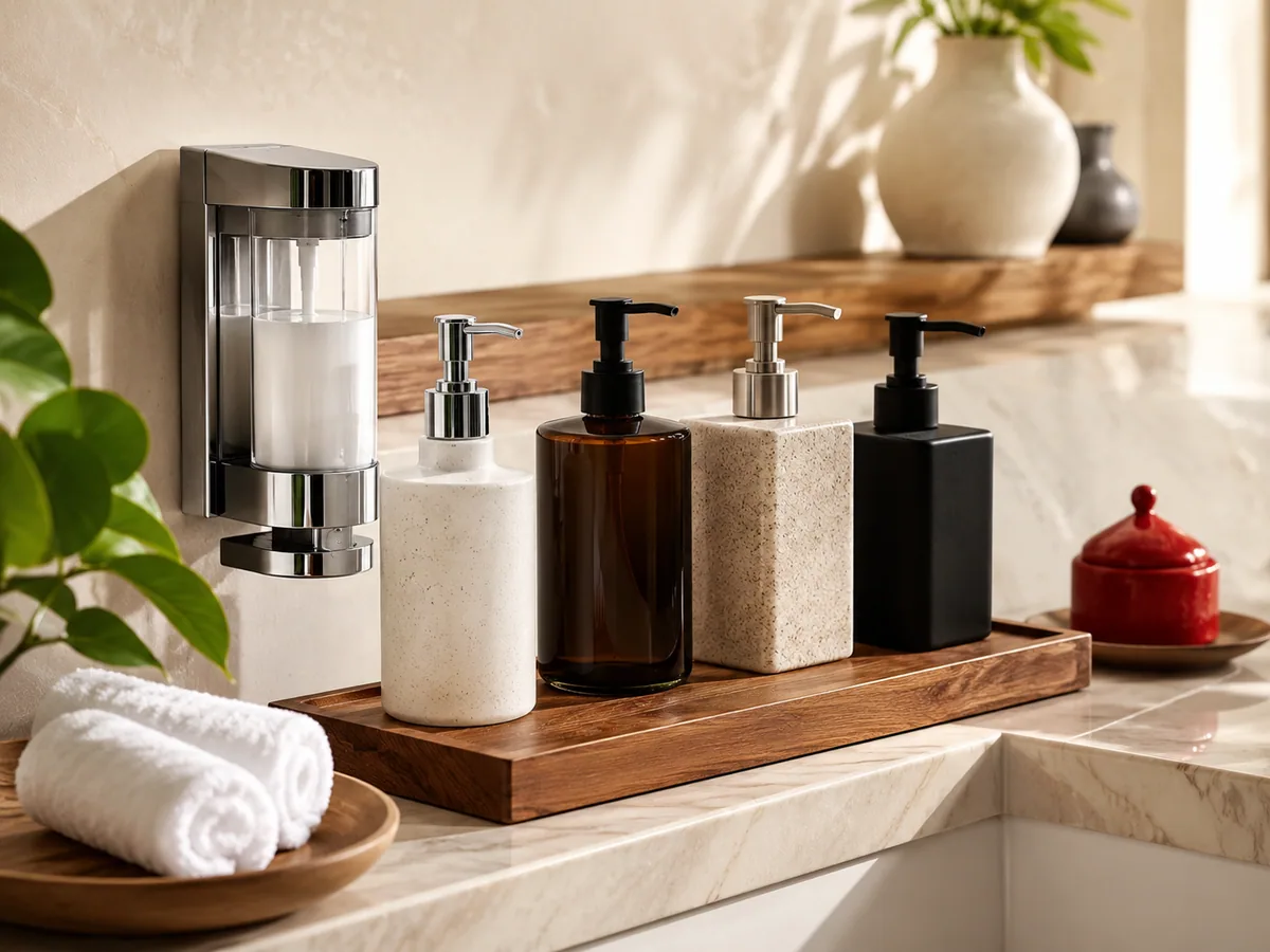 Jenis Soap Dispenser yang Digunakan Hotel
