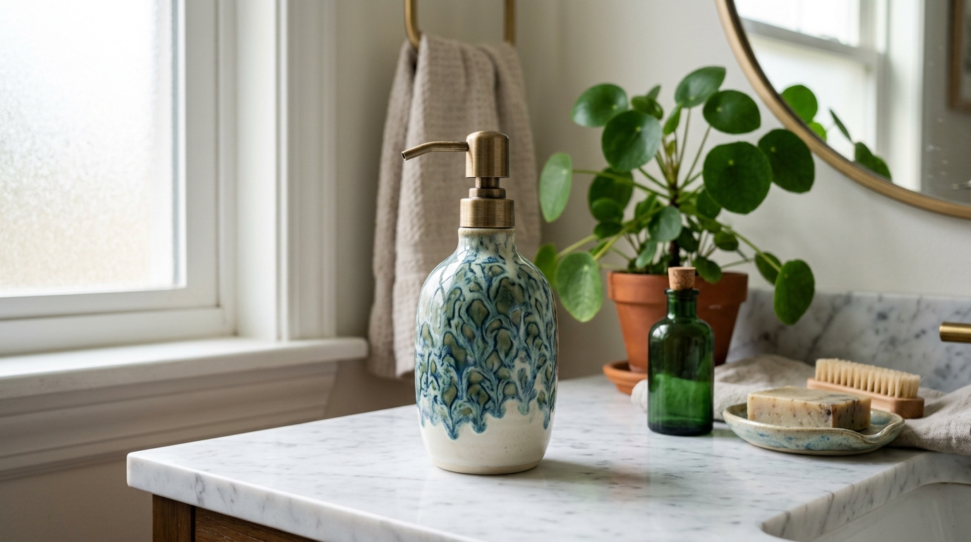 Soap Dispenser Keramik: Elegan & Cocok untuk Sem...