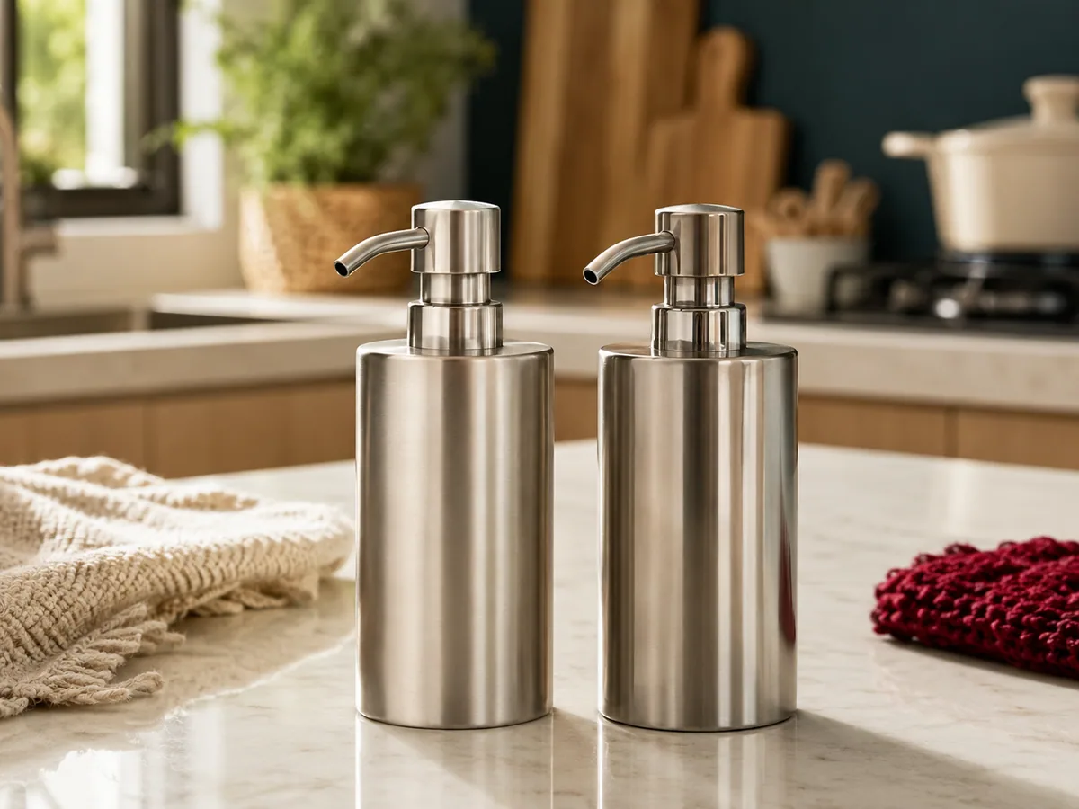 Jenis Stainless Steel pada Soap Dispenser: 304 vs 201