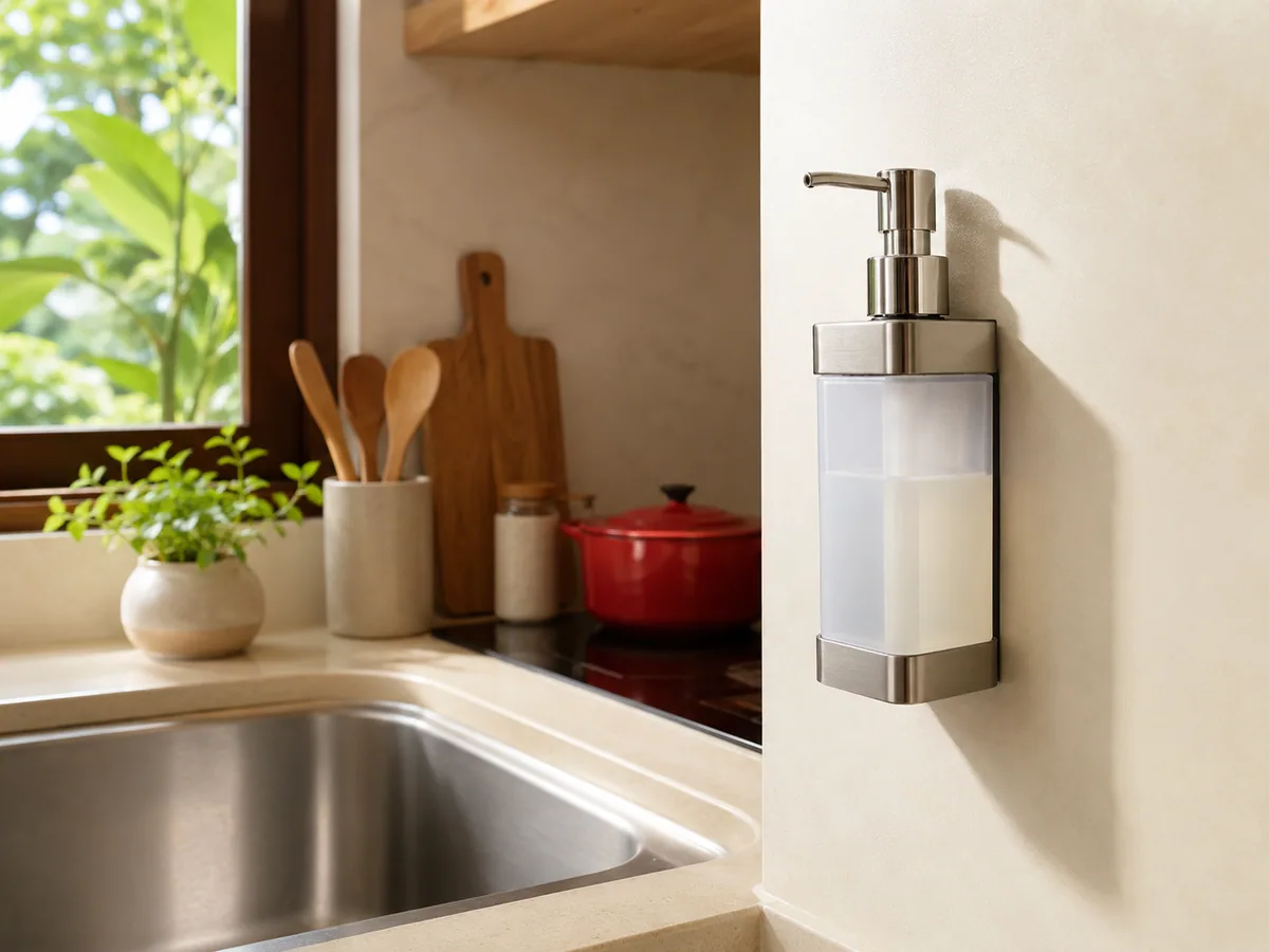 Kelebihan Soap Dispenser Tempel Dinding