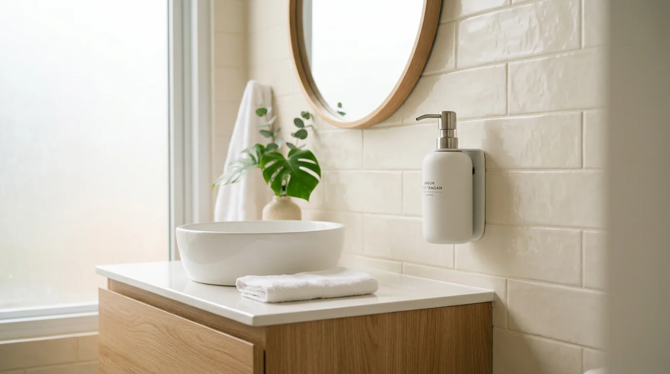 Soap Dispenser Tempel Dinding: Solusi Hemat Tempat