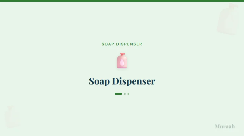 Soap Dispenser - referensi visual