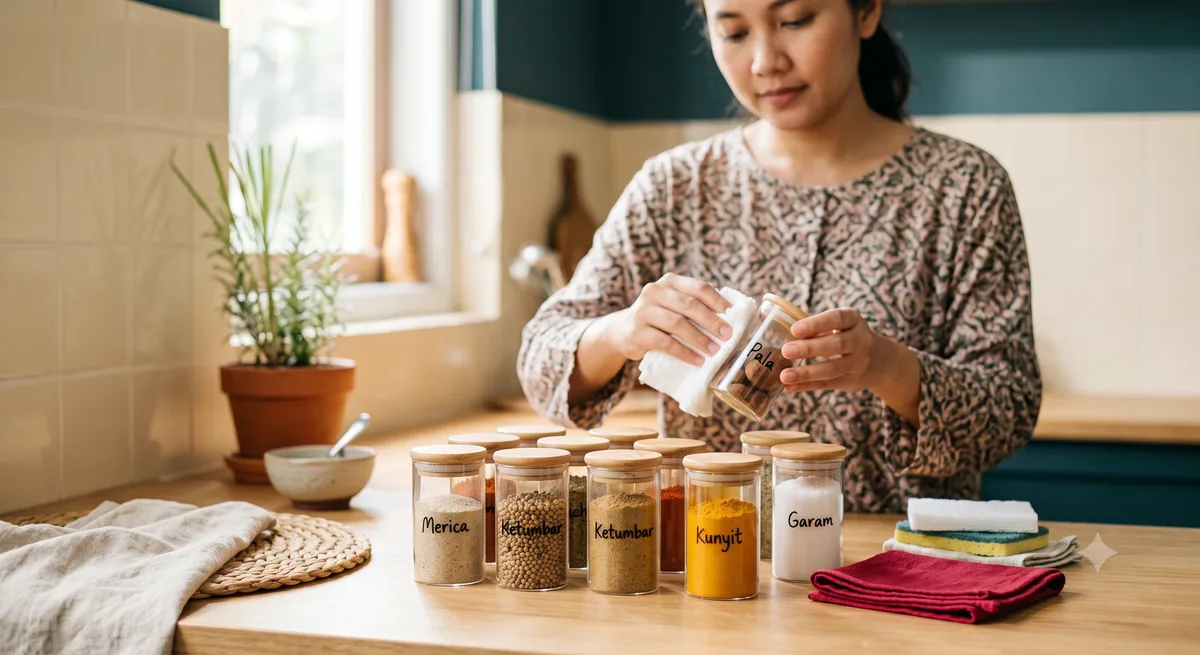 Merawat Tempat Bumbu Dapur Agar Tahan Lama dan Higienis
