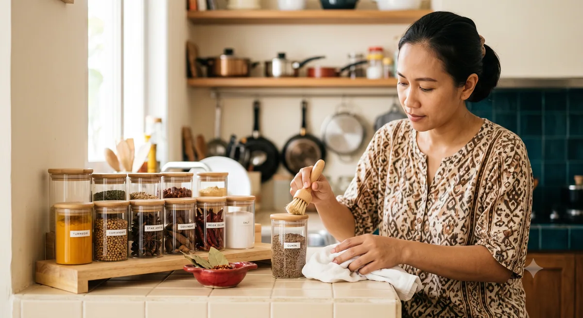 Cara Merawat Tempat Bumbu Agar Tahan Lama dan Higienis
