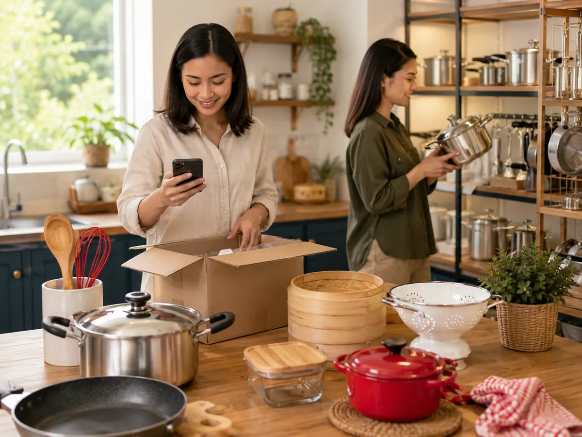 Beragam Pilihan Toko untuk Mencari Alat Dapur: Online vs. Offline