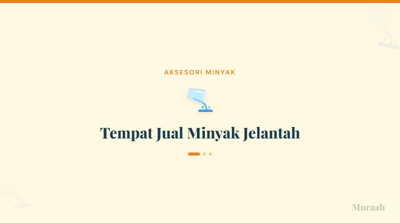 Tempat Jual Minyak Jelantah - referensi visual