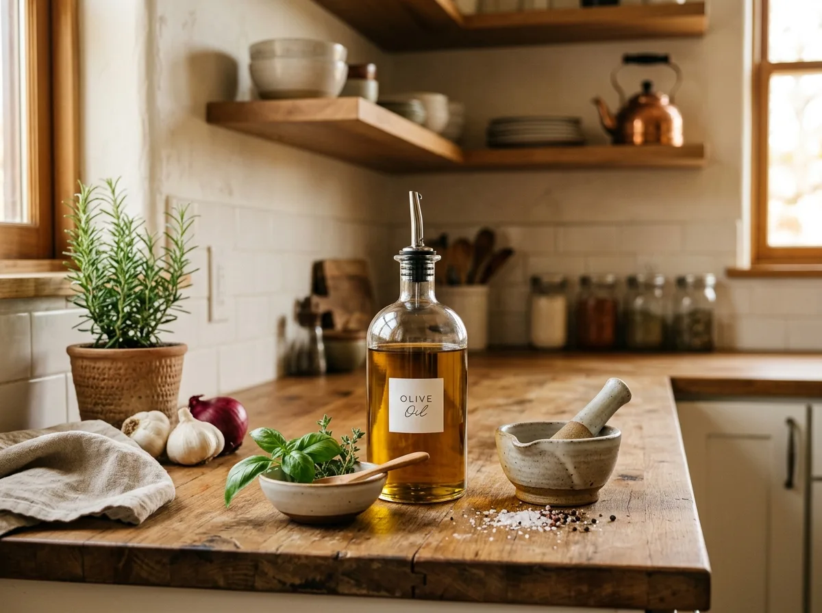 Tips Memilih Tempat Minyak Dapur Aesthetic