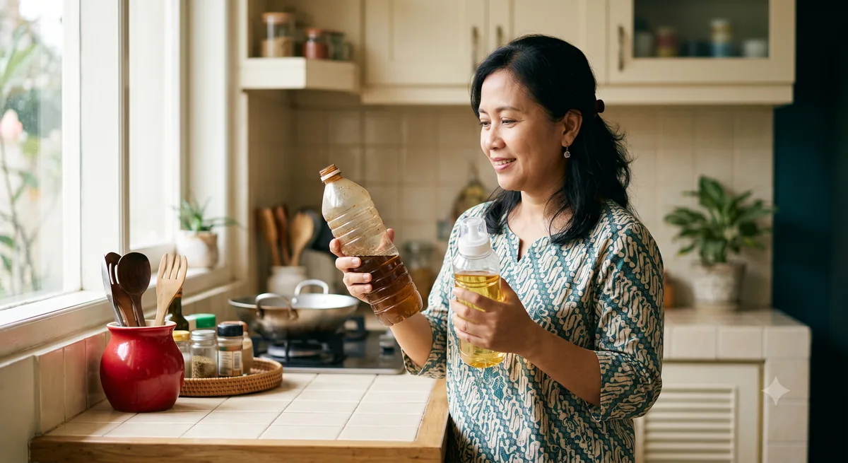 Kapan Saatnya Mengganti Tempat Minyak Goreng Plastik Lama Kamu
