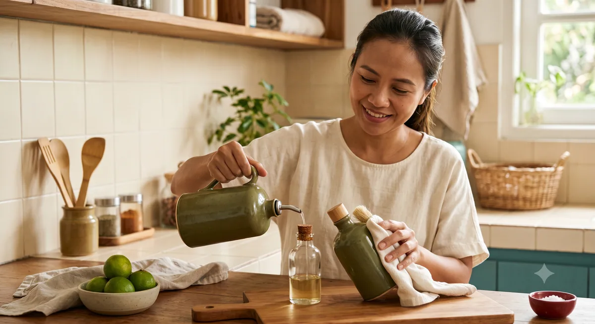 Cara Merawat dan Menggunakan Tempat Minyak Goreng Agar Awet dan Higienis