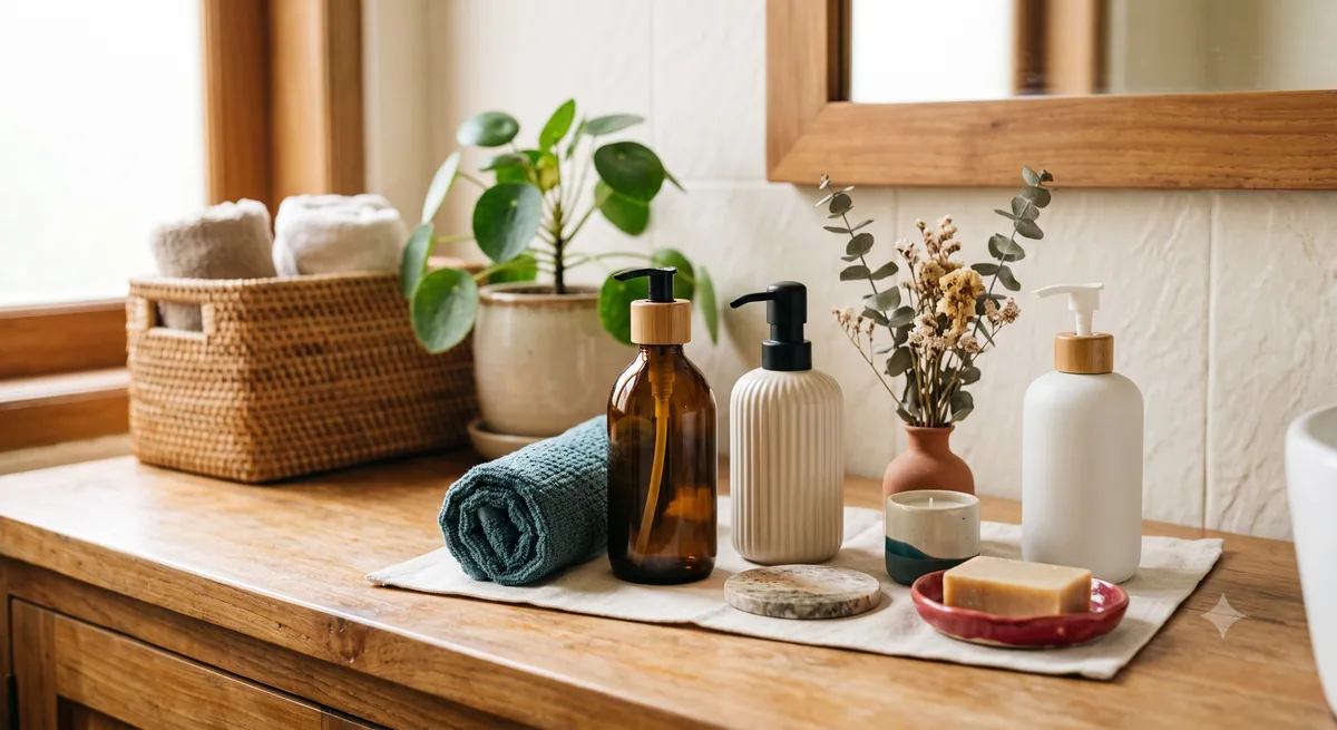 Tips Mix & Match Tempat Sabun Cair dengan Dekorasi Kamar Mandi