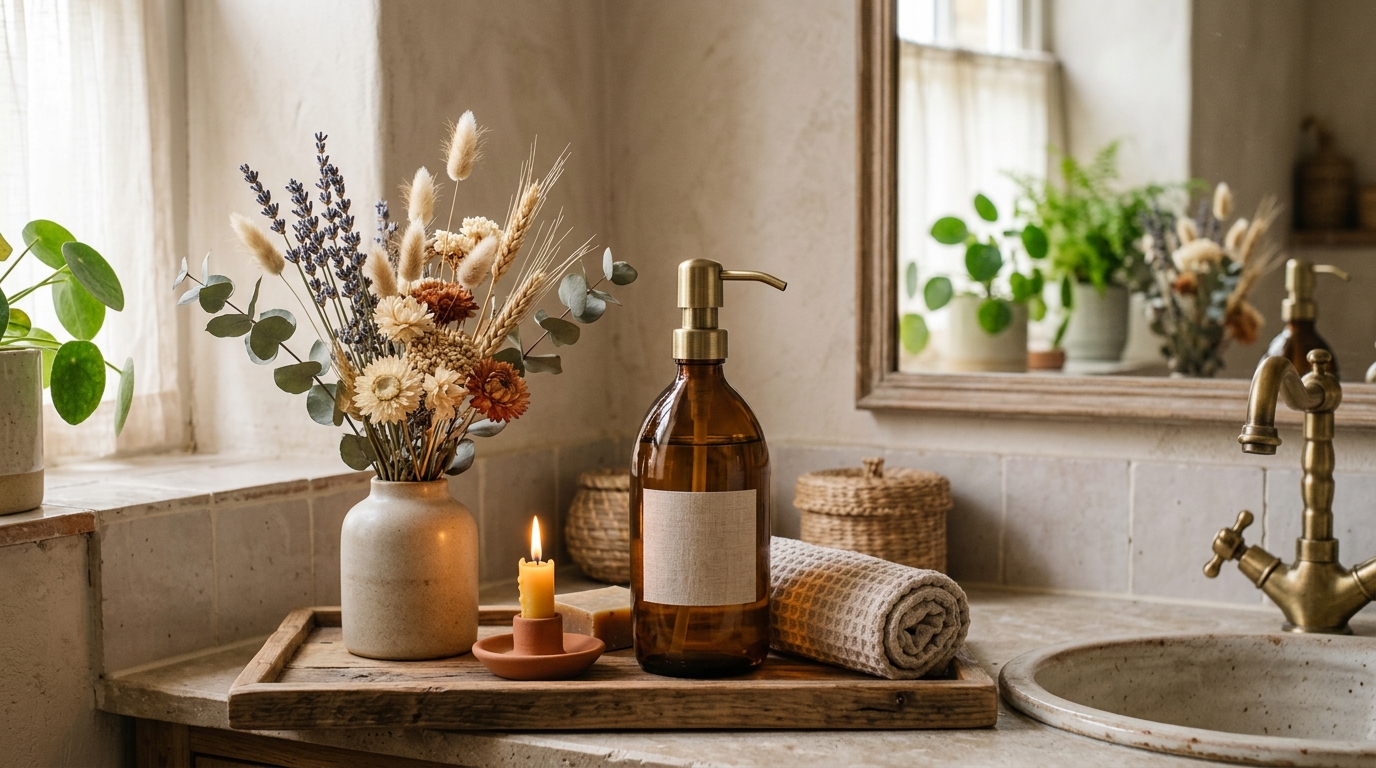 Tempat Sabun Cair Aesthetic untuk Dekorasi Kamar...