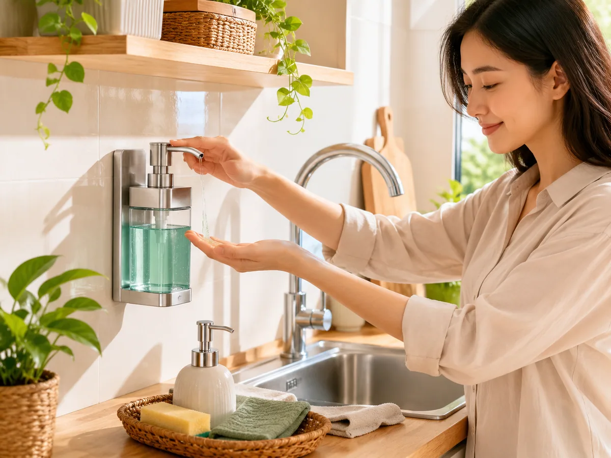 Kelebihan Menggunakan Tempat Sabun Cair Dinding