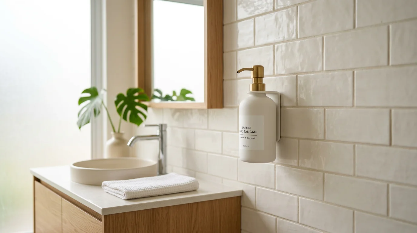 Tempat Sabun Cair Dinding Minimalis untuk Rumah Modern