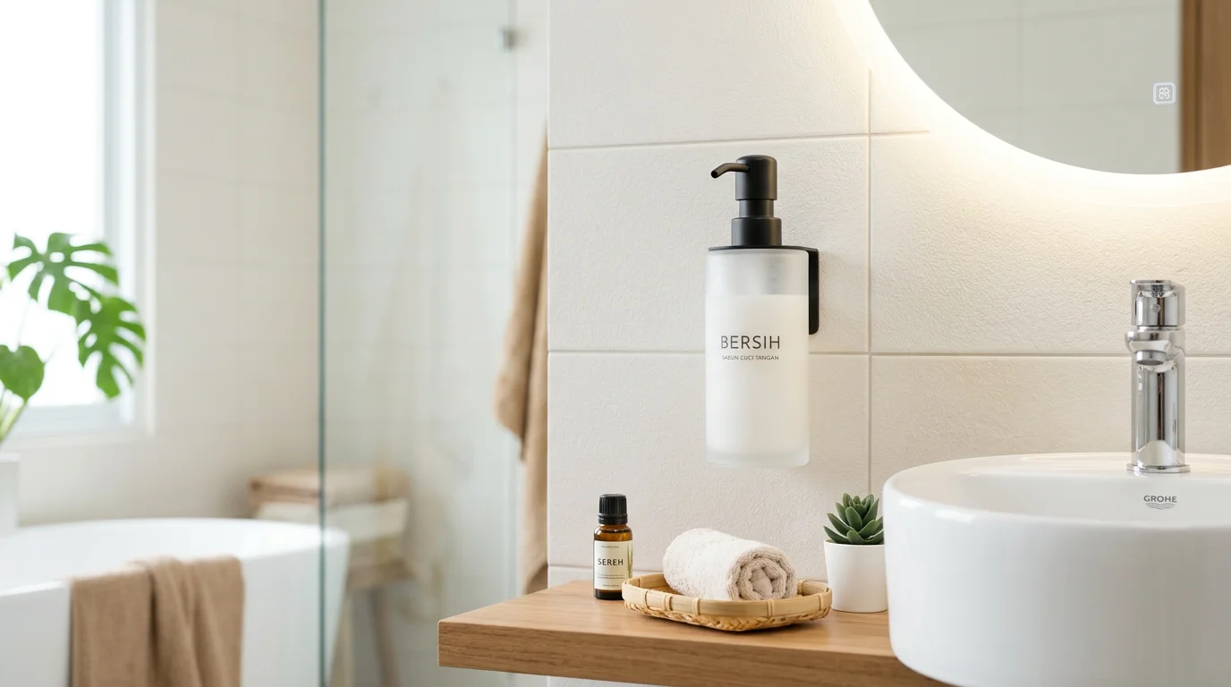 Tempat Sabun Tempel Tanpa Bor: Praktis & Anti Jatuh