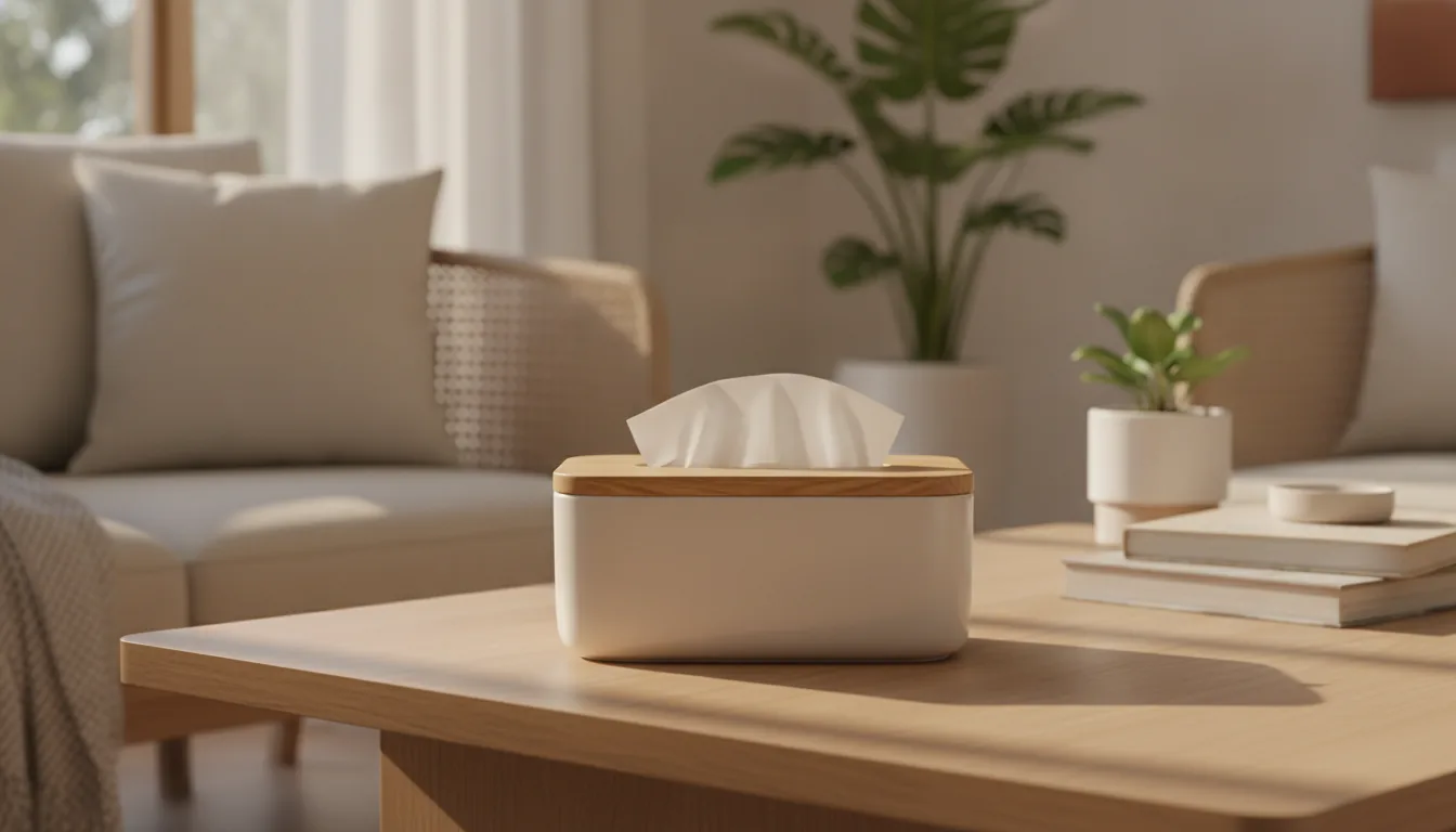 Tempat Tissue Minimalis: Aksen Dekorasi Ruang Tamu