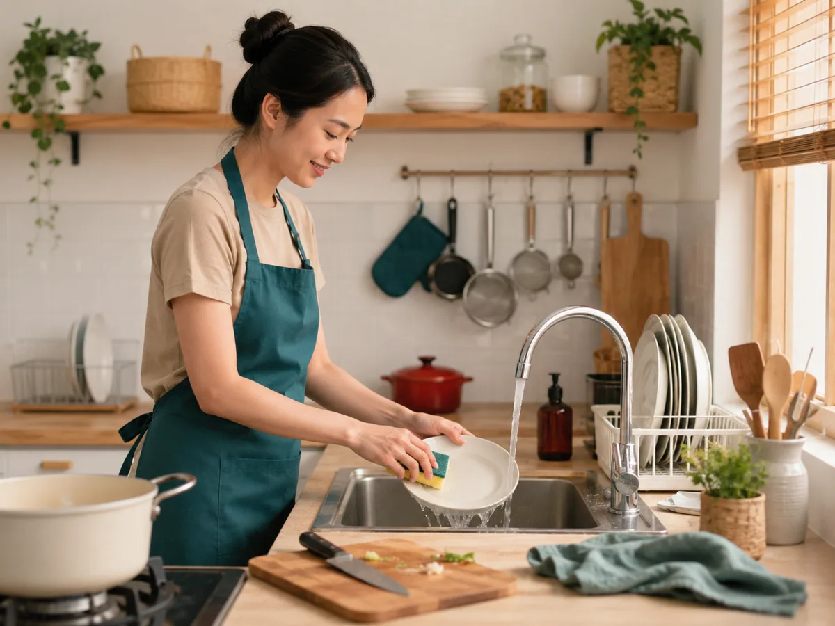 Tips 1-5: Kebiasaan Saat dan Setelah Memasak
