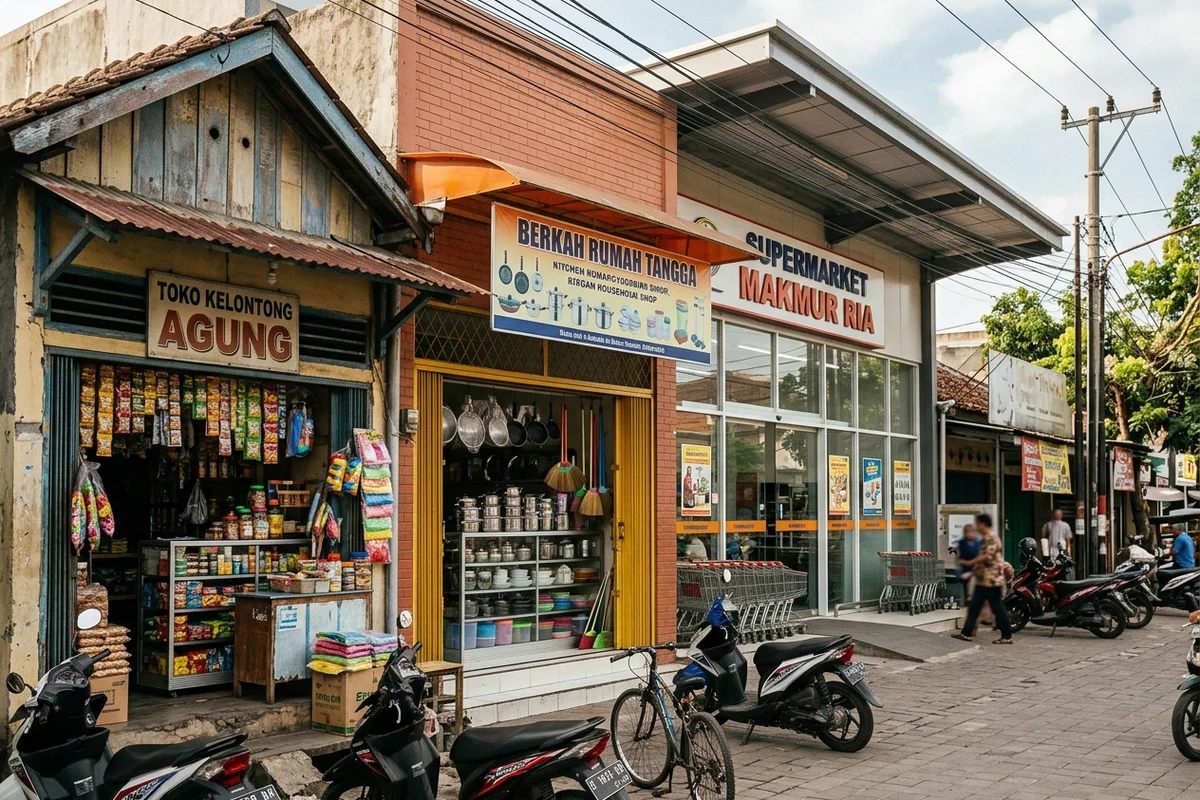Jenis-Jenis Toko Peralatan Rumah Tangga Offline