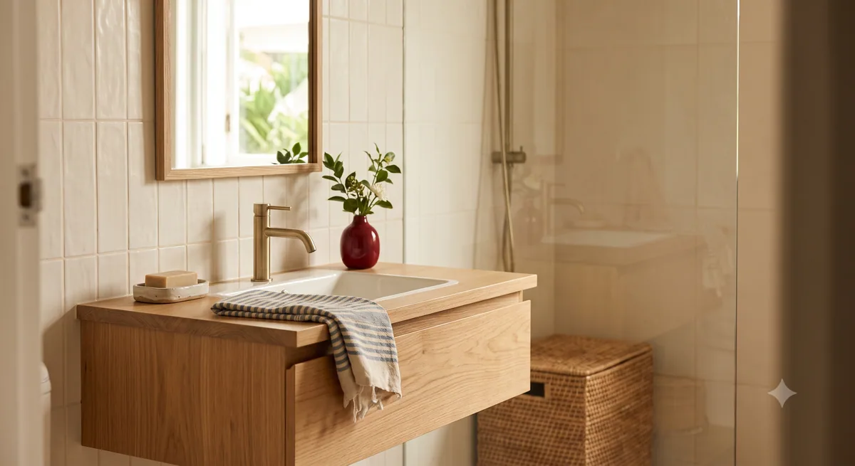 Desain dan Penataan Agar Kamar Mandi Dalam Kamar Tetap Nyaman