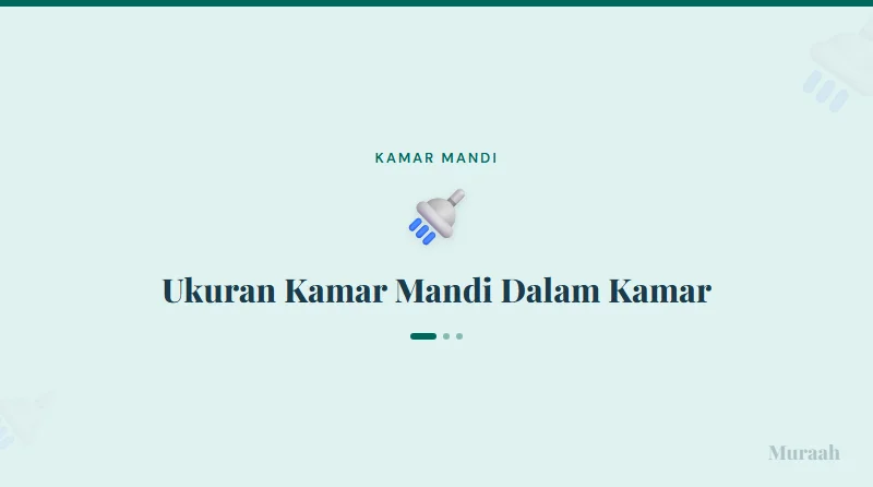 Ukuran Kamar Mandi Dalam Kamar - referensi visual