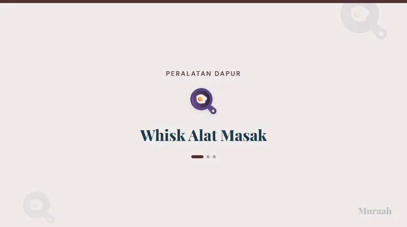 Whisk Alat Masak - referensi visual