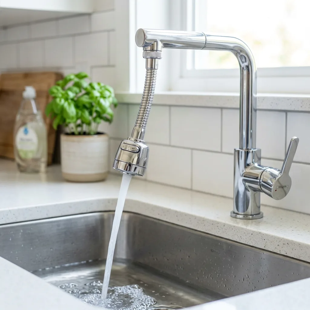 Sambungan Keran - extension keran fleksibel untuk kamar mandi