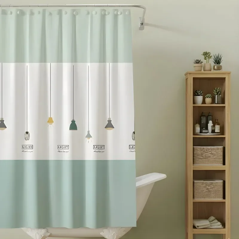 Tirai Kamar Mandi Anti Air PEVA